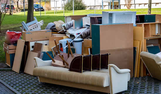 Large Items needed to be picked up.